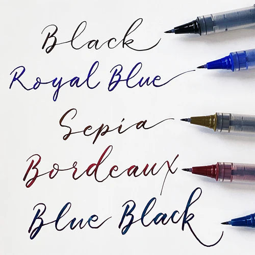 ZIG Letter pen COCOIRO Refills (LP-F) - Set of 5 Colors