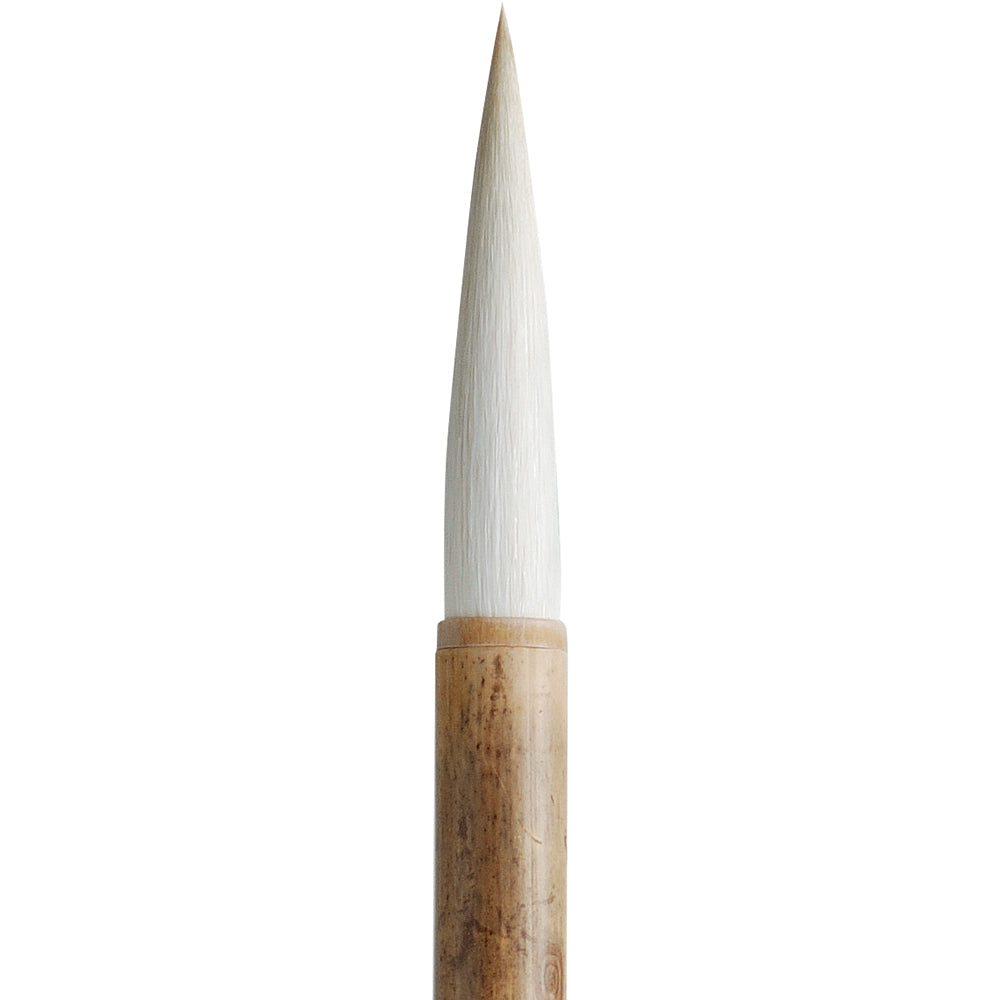 Brush Pen Junbi No. 3 White Bristle (JC328-3)