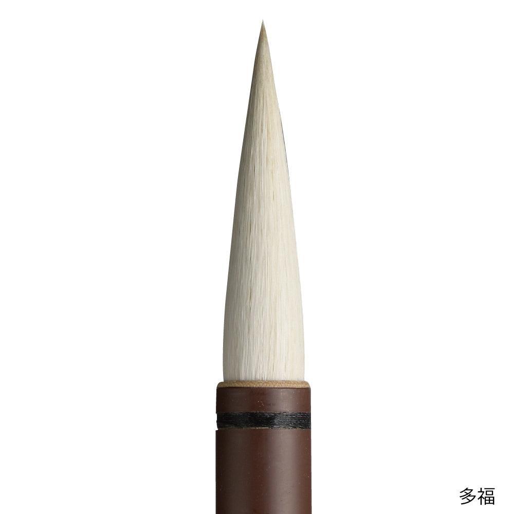 Thick Brush Tafuku No. 4, White Hair (JC341-4)