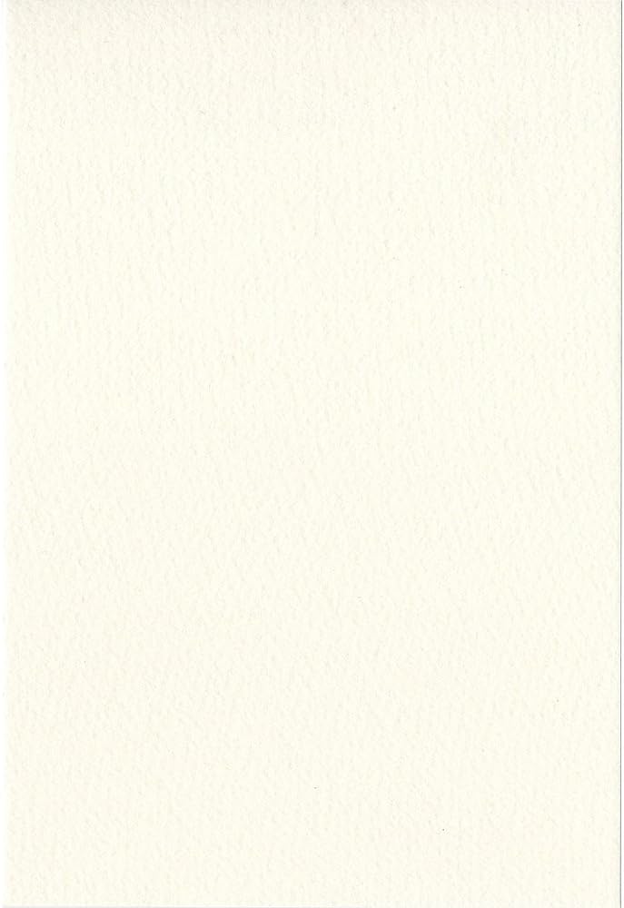 Watercolor paper postcard