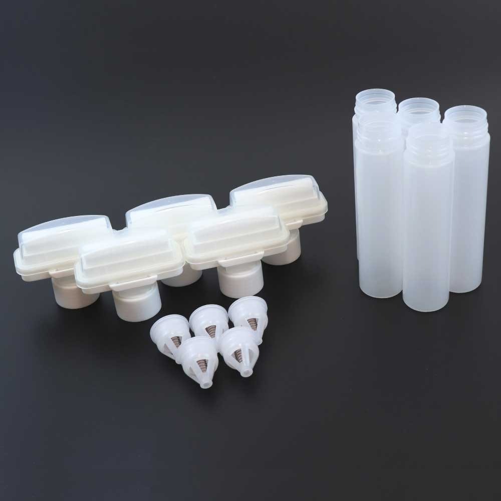 Pen-shaped container, valve type, wide core, 50mm, set of 5 (PGY-PMB-50)