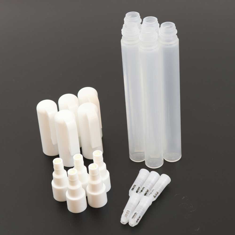 Pen-Type Container, Valve System, Fine Tip Type, Round Nib, Set of 5 (PGY-PMC-M)