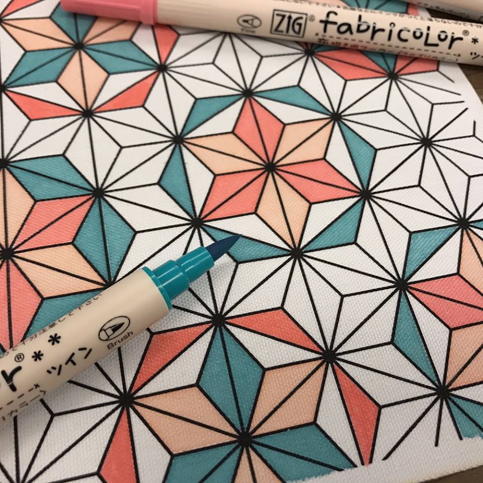 ZIG fabricolor ツイン 12色セット TC-4000A/12V