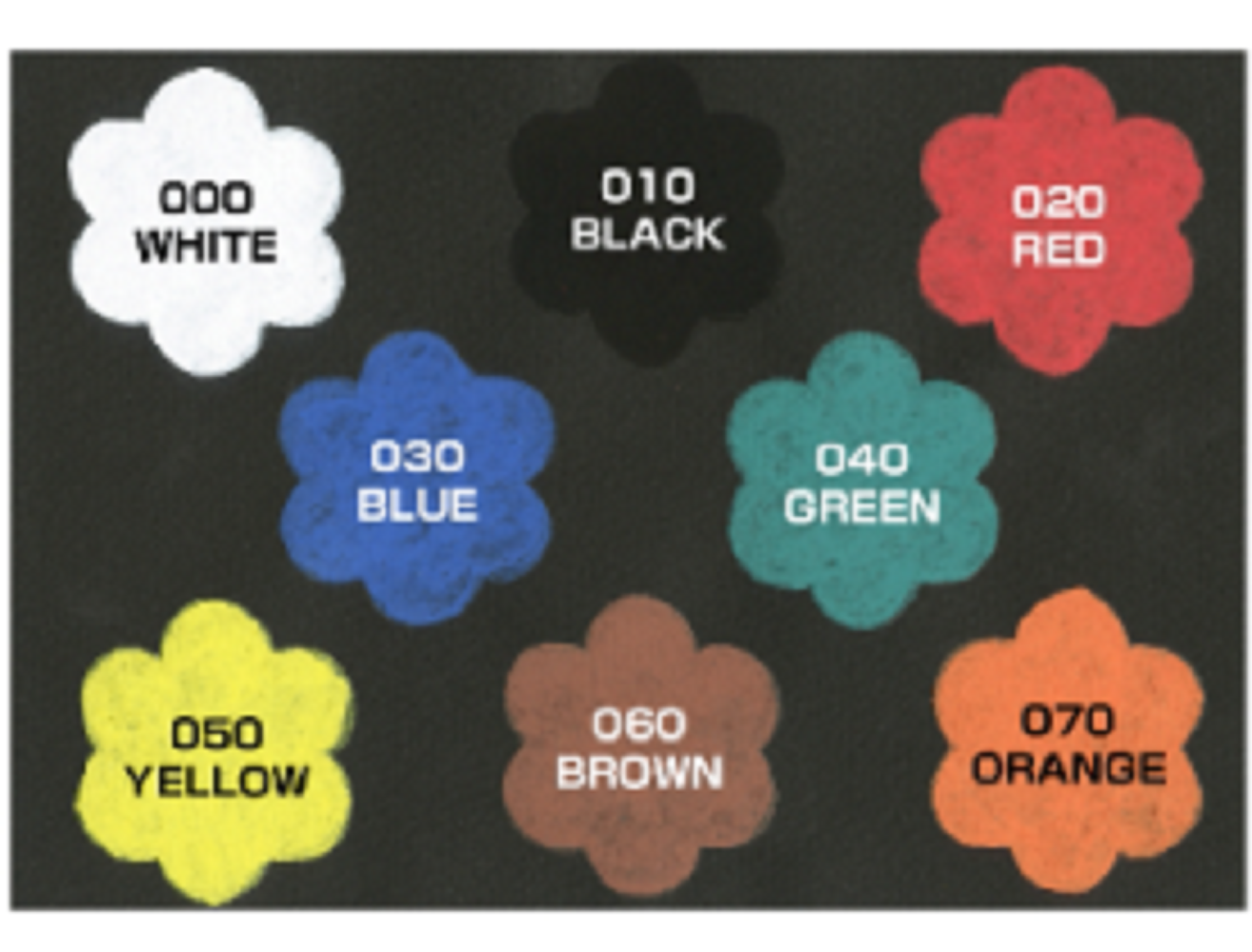 ZIG POSTCHALK MARKER WET-WIPE 6MM TIP BASIC 8-color Set (POST-500A/8VA)