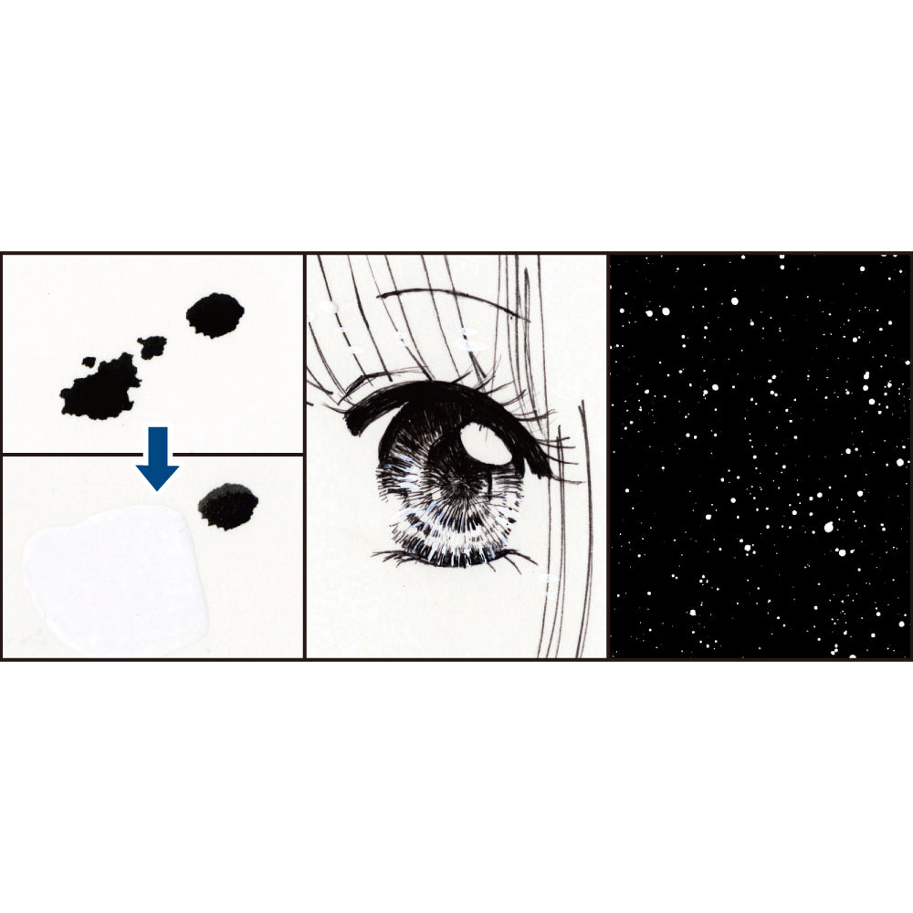 ZIG Cartoonist WHITE INK 30 (CNCE201-3)