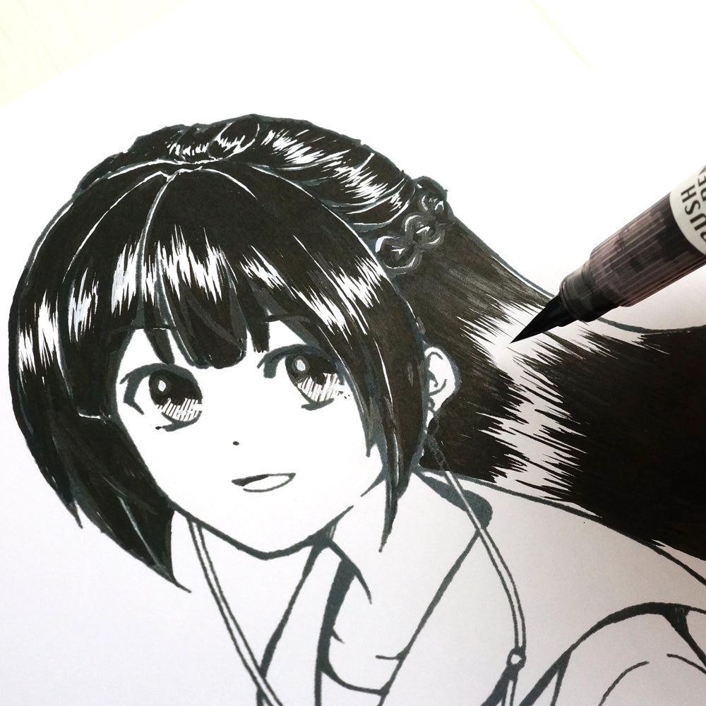 ZIG Cartoonist BRUSH PEN NO.22 Cerise (CNDM150-22S)