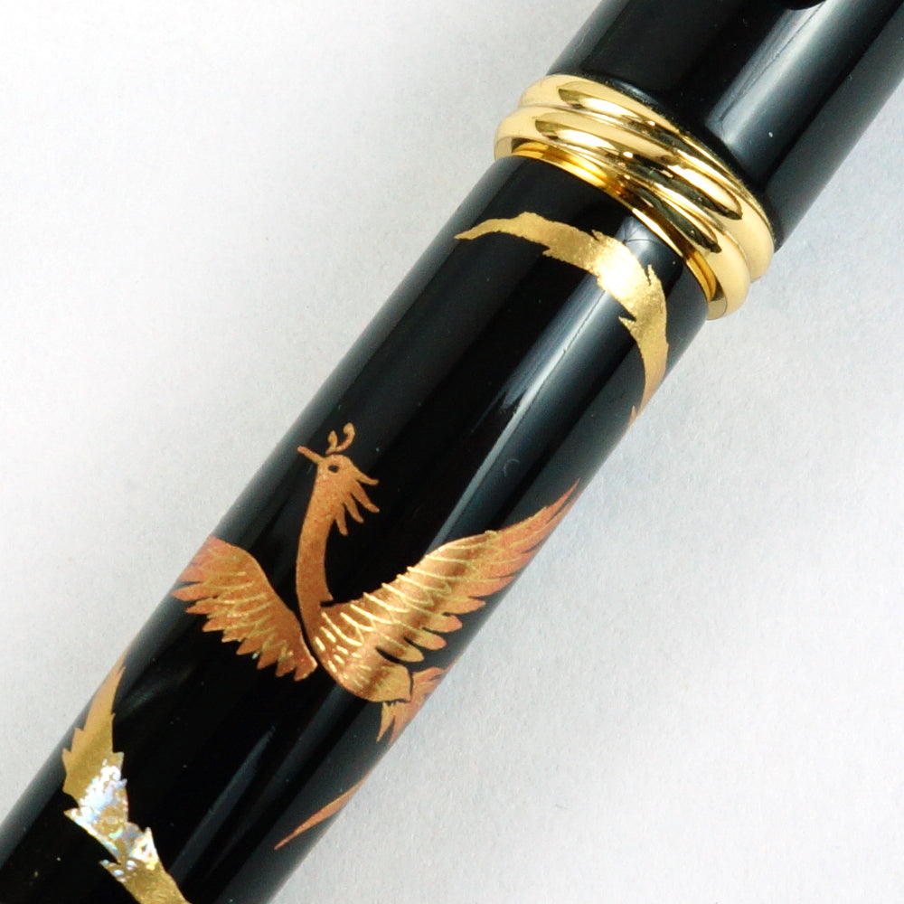 Kuretake Fountain Brush Pen Yume Gingna Maki-e Monogatari Auspicious Phoenix (DAY140-30)
