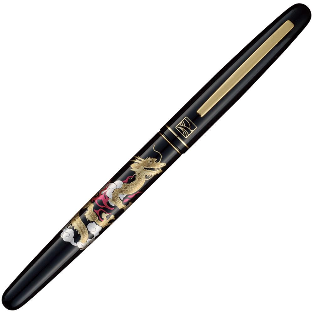Kuretake Brush Pen Maki-e Story Dragon and Orb Black (DU185-615)