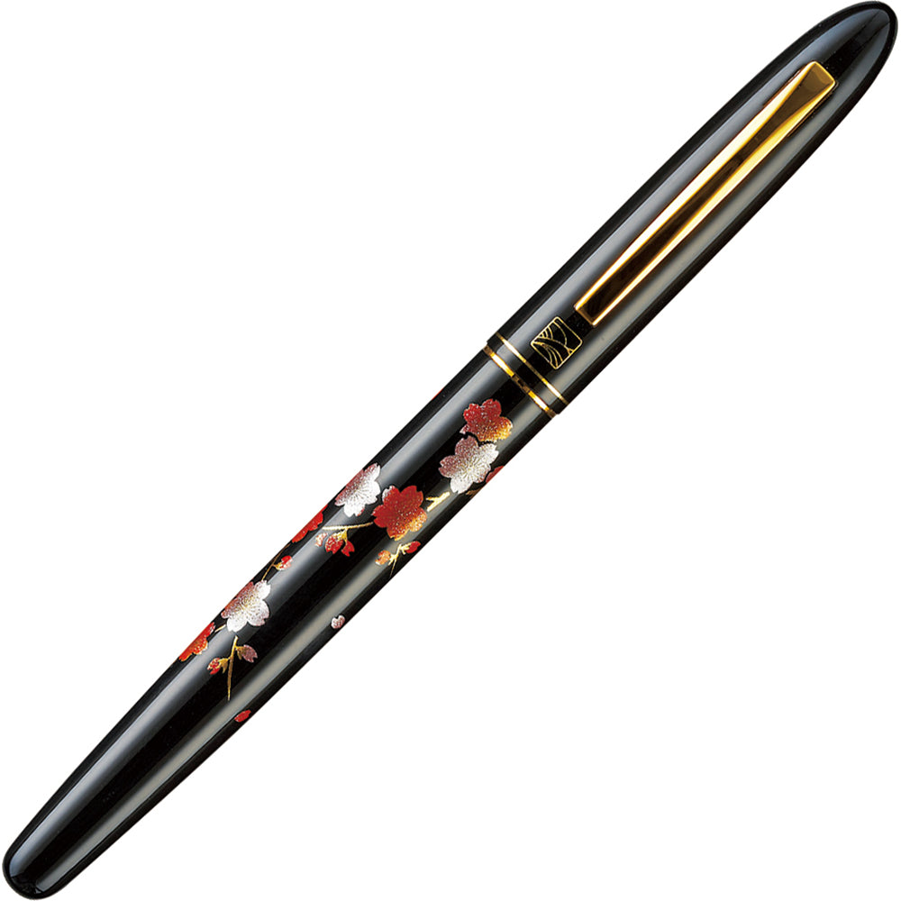 Kuretake Letter Pen Maki-e Story, Branching Cherry, Black (ER186-210)