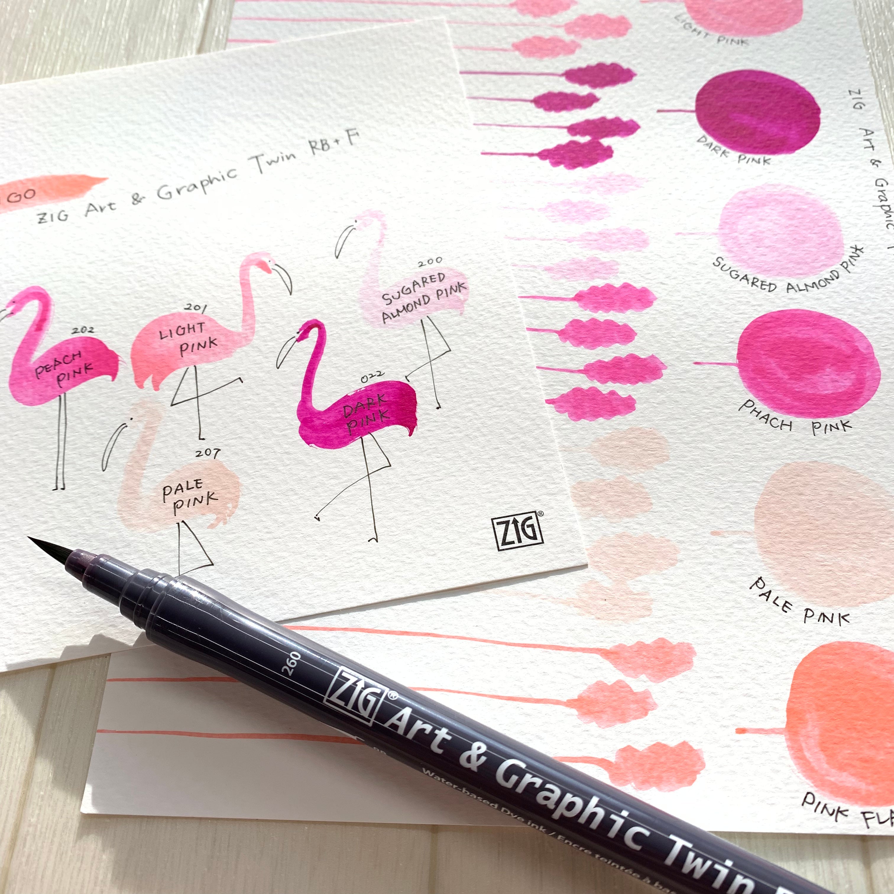 Art Graphic Twin Real Brush + Fine (TUT-95/80V-2)