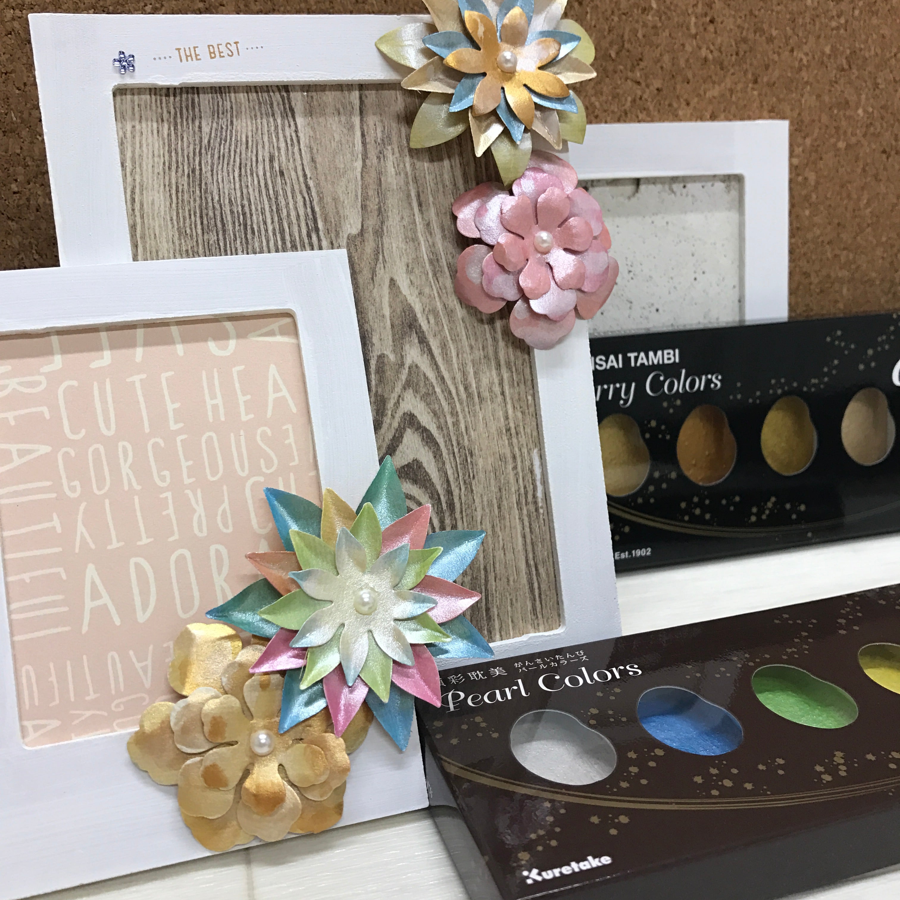 Gansai Tambi Pearl Colors (6-color set/individual colors)