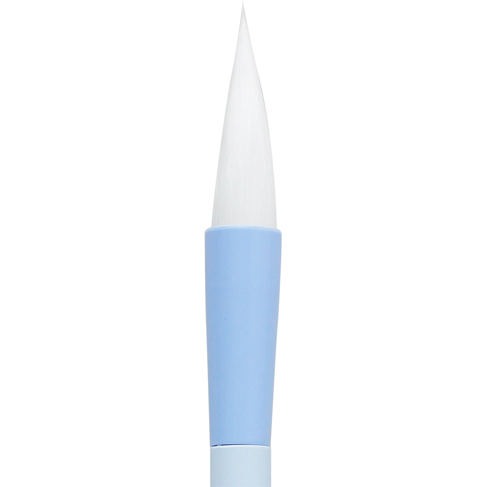 Kuretake Washitsu Brush, Calligraphy Brush, Yunoka, No. 3 White Hair, Pack (JE71-3S)