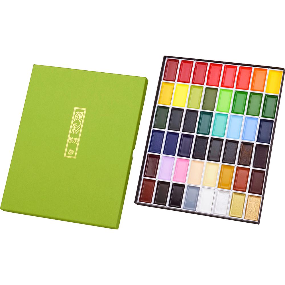 Kuretake Gansai Tambi 48 Color Set (MC20/48V)