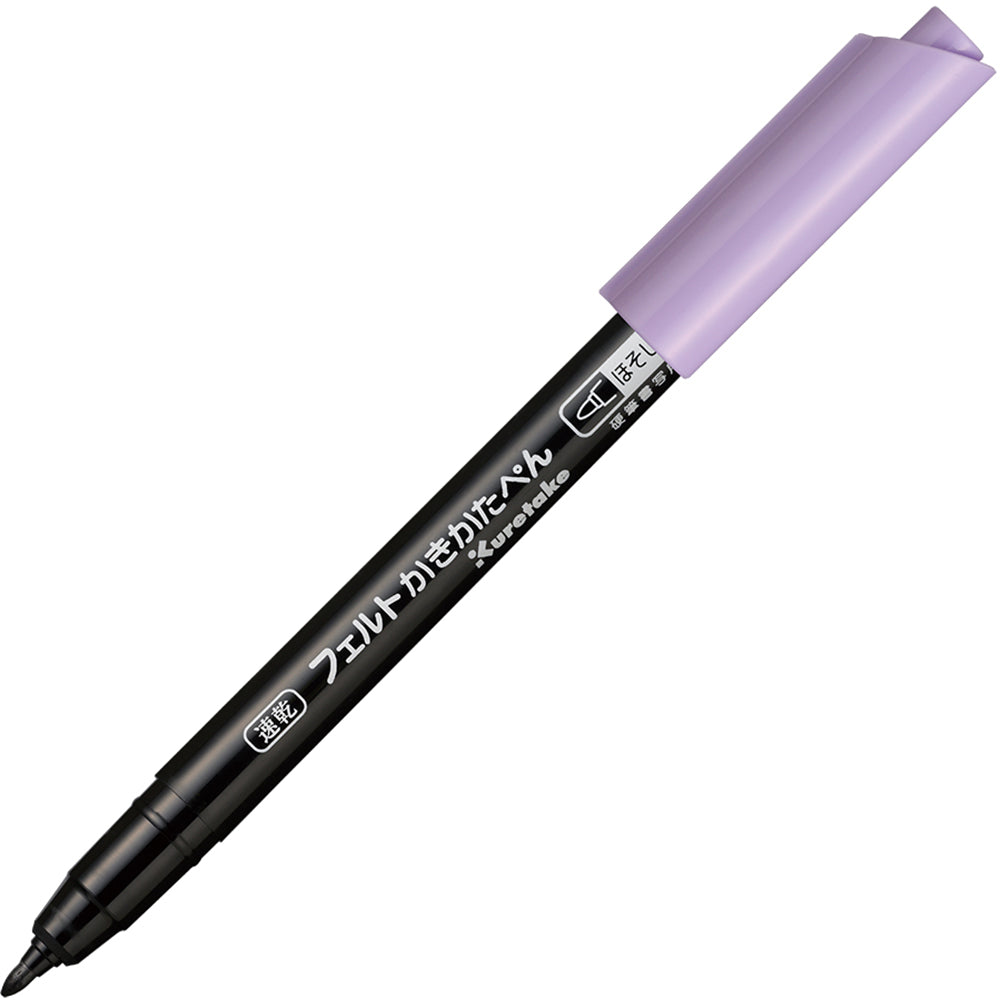 Quick-drying felt calligraphy pen (fine/broad/set of 2)