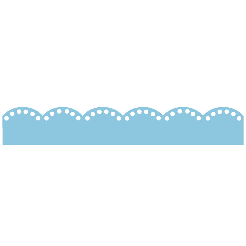KurePunch BORDER DECORATION Circle Pattern (SBKPB130-3)