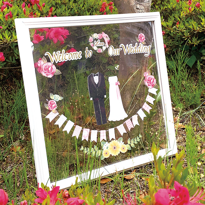 HANDMADE STICKER K FLOWER DECORATION (SBST501-6)
