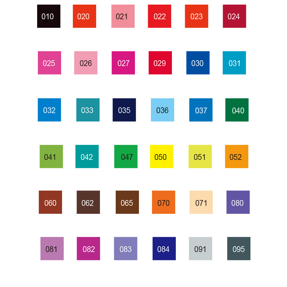 【Quantité limitée】ZIG Clean Color f - Set de 36 couleurs TCS-6000T/36V