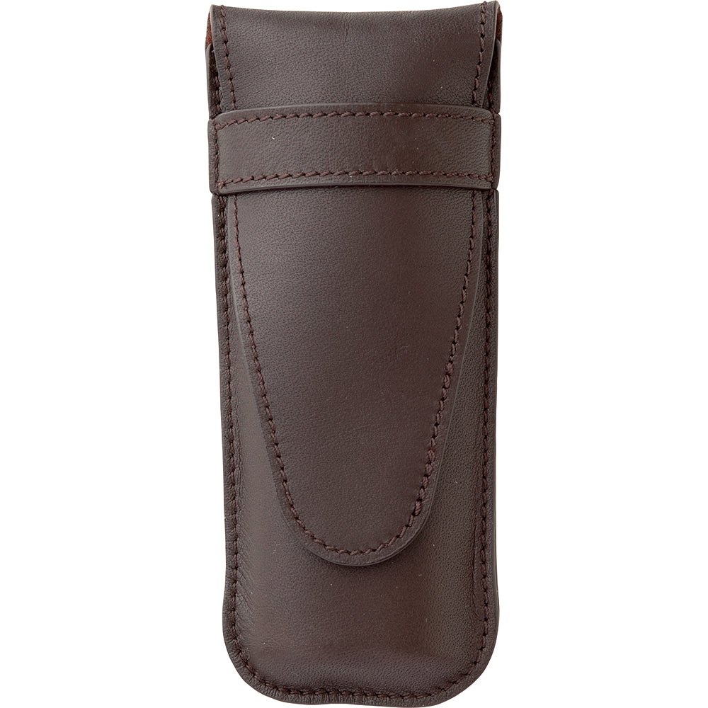 Kuretake Yume Ginga Dedicated Genuine Leather Pen Case for 2 Pens (FAQ149-999)
