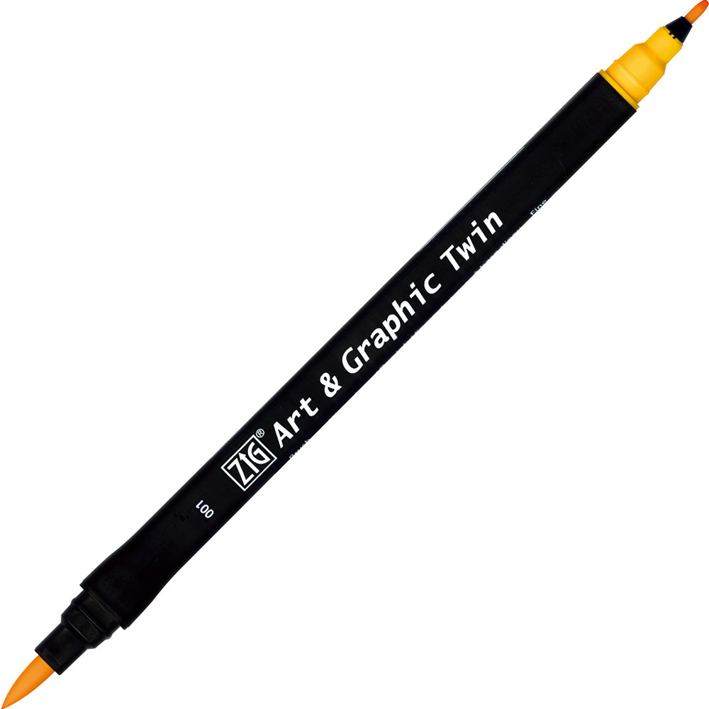 ZIG Art & Graphic Twin DEEP 12 Color Set (TUT-80/12VDE)