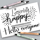 ブラックツインマーカーセット/4本セット (MSTC-4VBK)