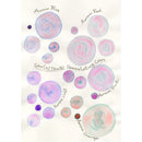 顔彩耽美グラニュレーティングカラーズ ５色セット (MC20GN/5V)