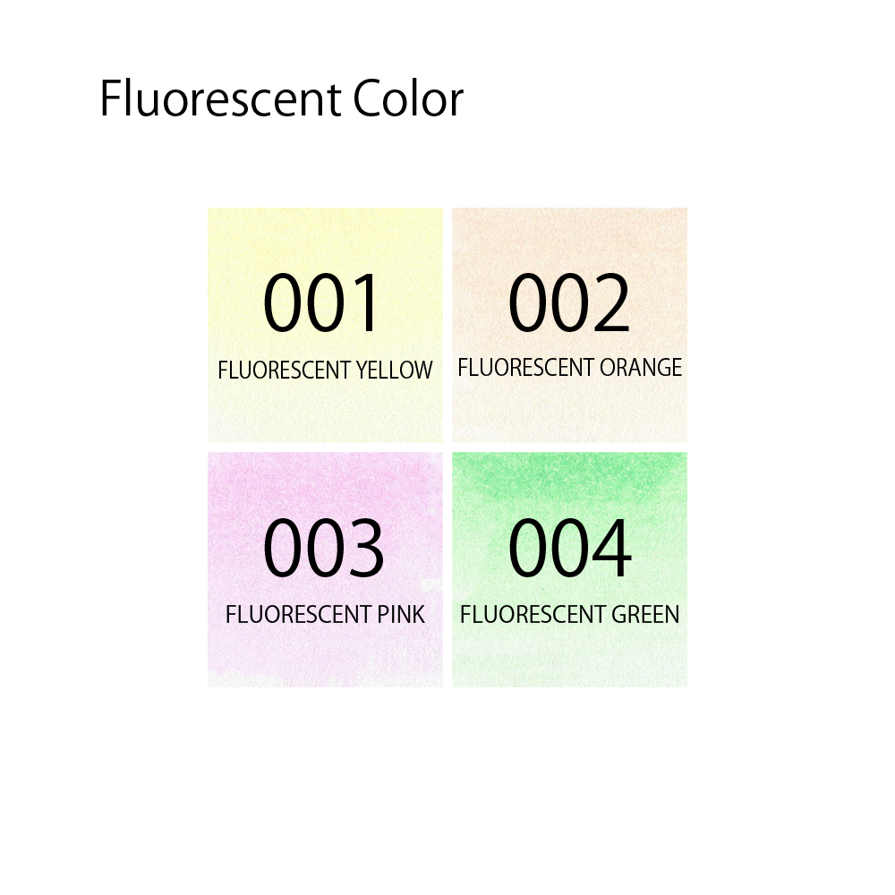 [Fluorescent] ZIG CLEAN COLOR Real Brush Pen, Single (RB-6000AT)