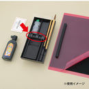 中皿Ｂ（中）Ｎ１筆置き 4.5平仕切り (GL901-3 )