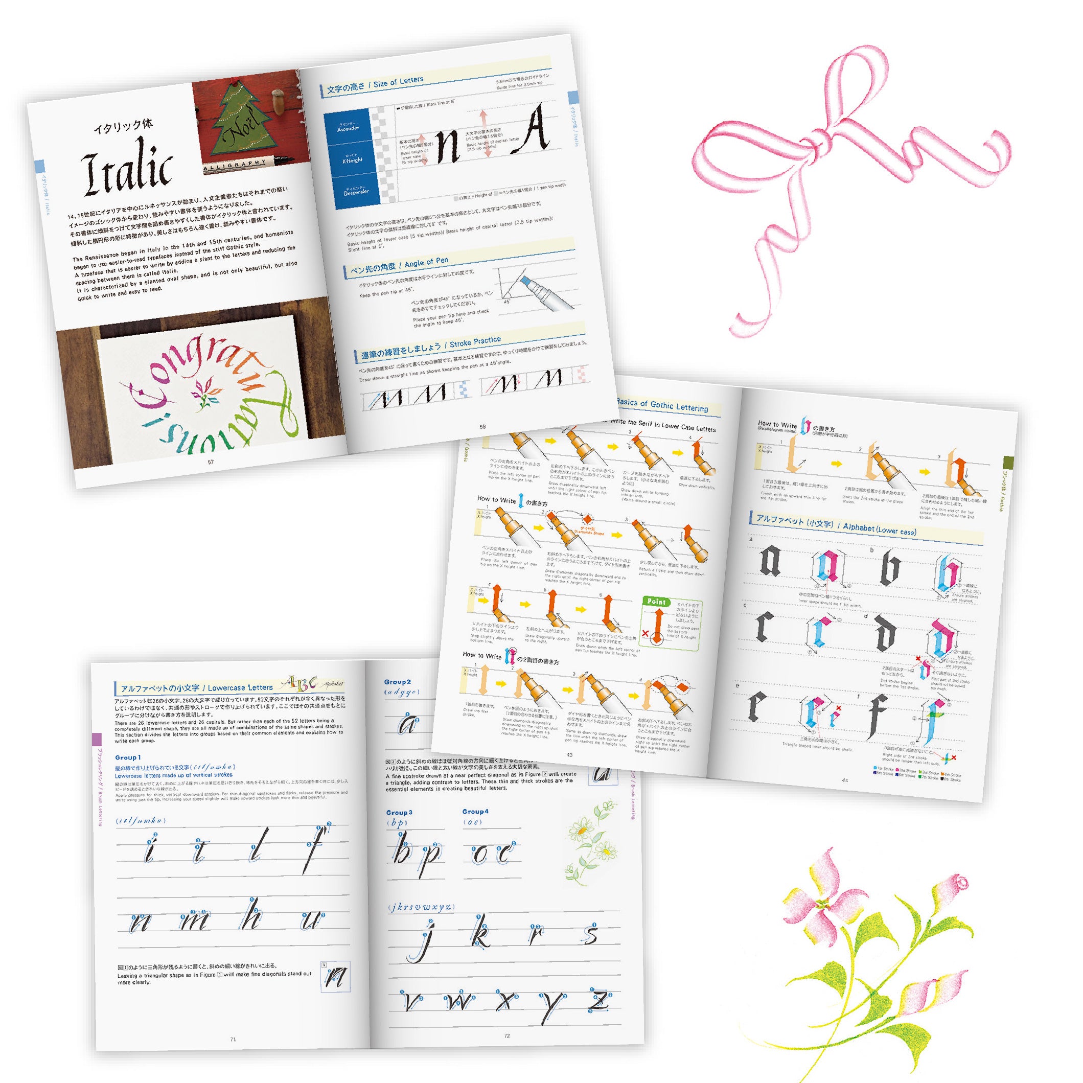 A to ZIG Calligraphy Handbook Text (INTX250-801)