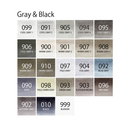 【グレー・黒系】ZIG クリーンカラーリアルブラッシュ単品(RB-6000AT)