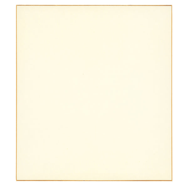 【F6サイズ鳥の子色紙#106】30枚　色紙無地・書作品・アート・かな書道文房具 色紙 鳥の子 LA21-8