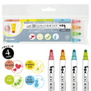 ZIG　クリーンカラードット  4色セット  (TC-6100/4V)