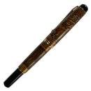 【新商品】くれ竹万年毛筆 夢銀河 天然木 龍・輪島蒔絵 (DAY140-63)