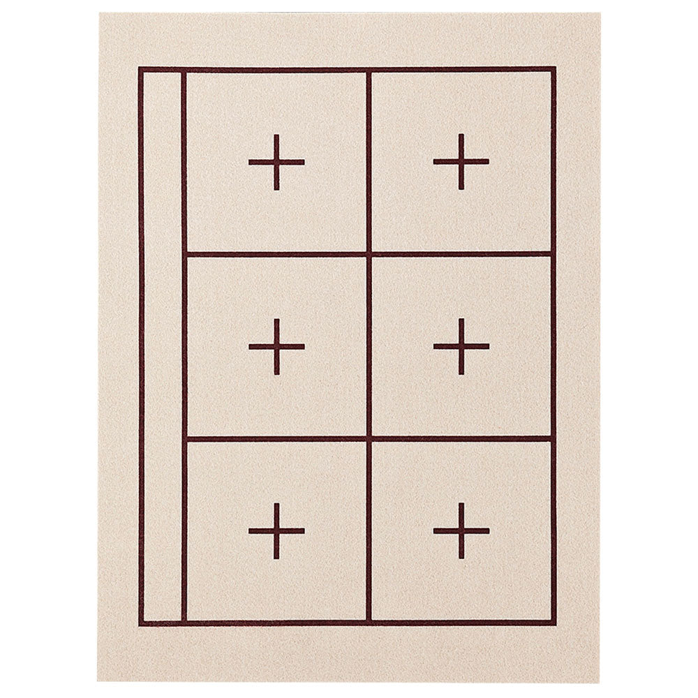 Desk Pad Standard Size No. 12-2, with 6.4mm grid (KA28-208S)