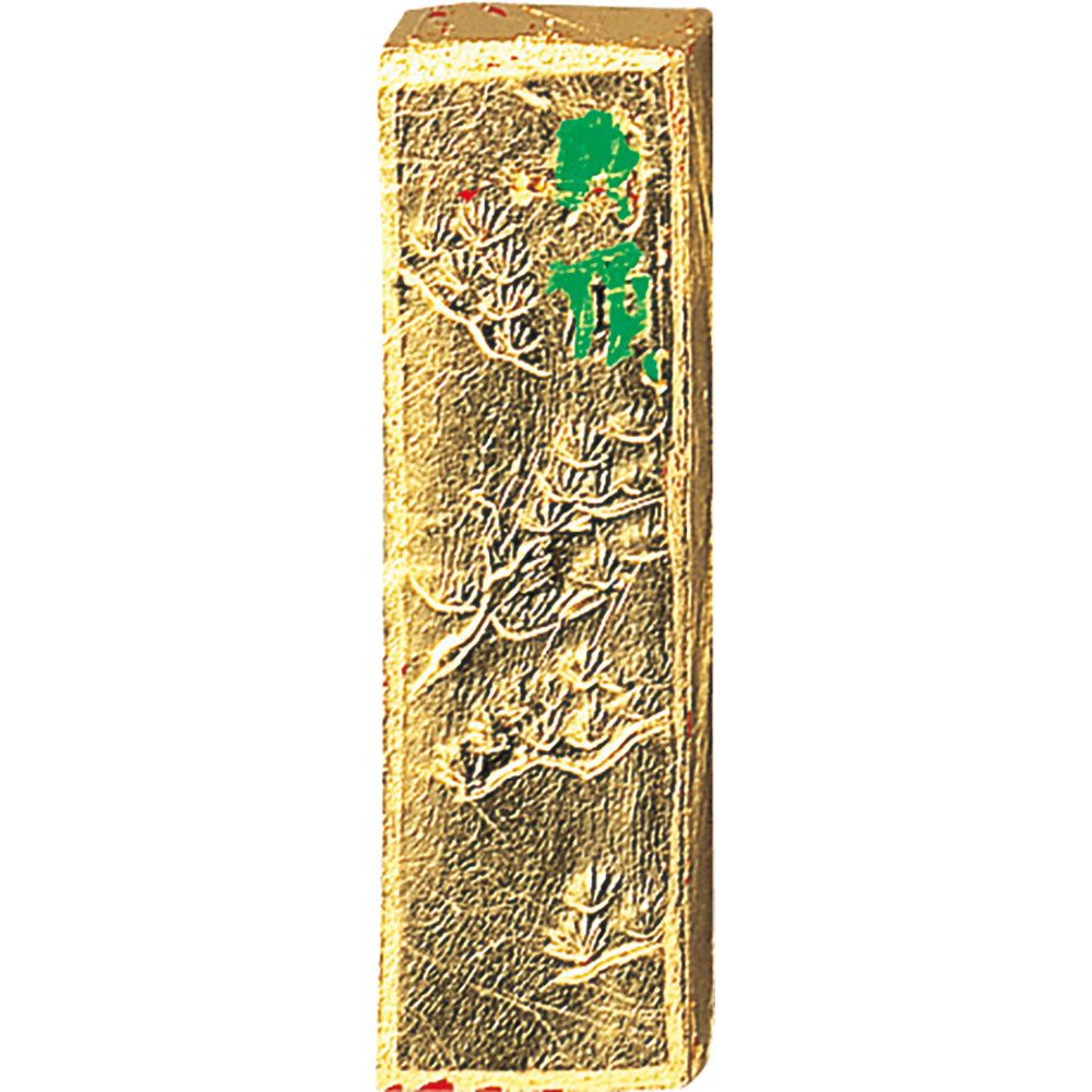 Vermilion Ink Stick, Gold-wrapped Tancho, 18g (KG16-18)