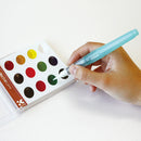 呉竹フィス 顔彩 12色パレット セリース入 (KG204-4)