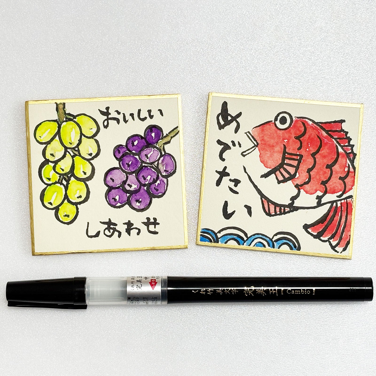 【ご予約受付中】豆色紙 10枚入 LA24-*