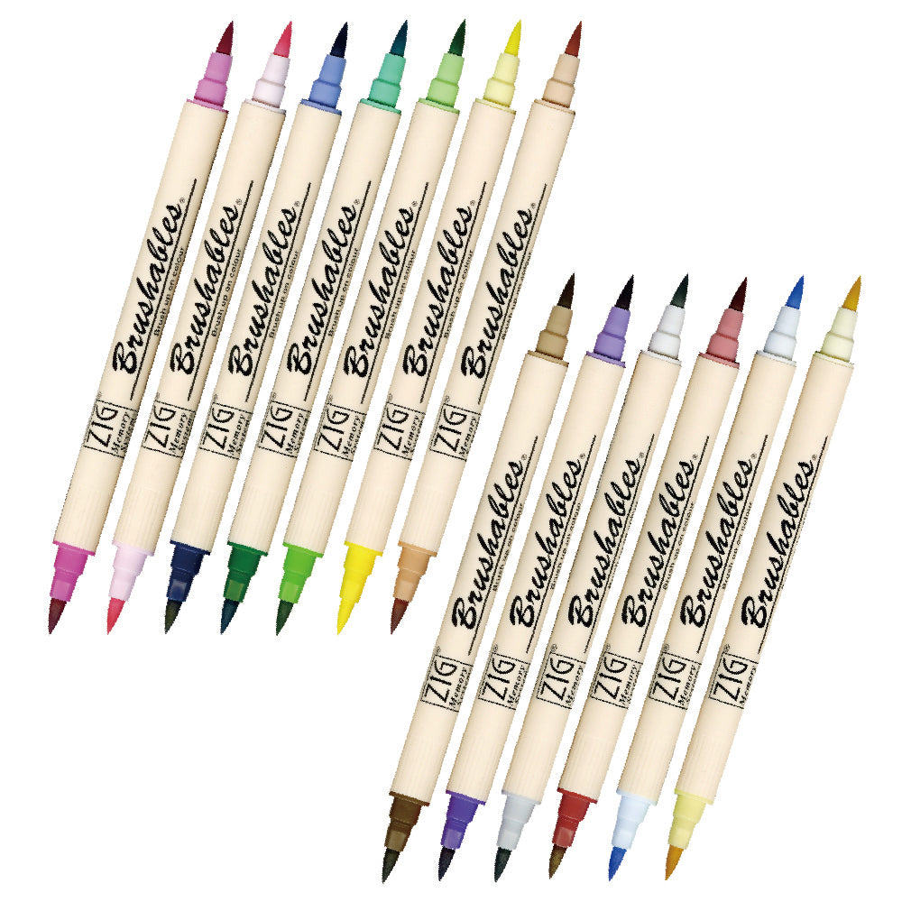 ZIG Memory System Brushables, Set of 13 (MS-7700)