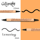 ブラックツインマーカーセット/4本セット (MSTC-4VBK)