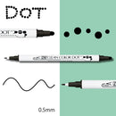 ブラックツインマーカーセット/4本セット (MSTC-4VBK)