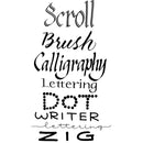 ブラックツインマーカーセット/4本セット (MSTC-4VBK)