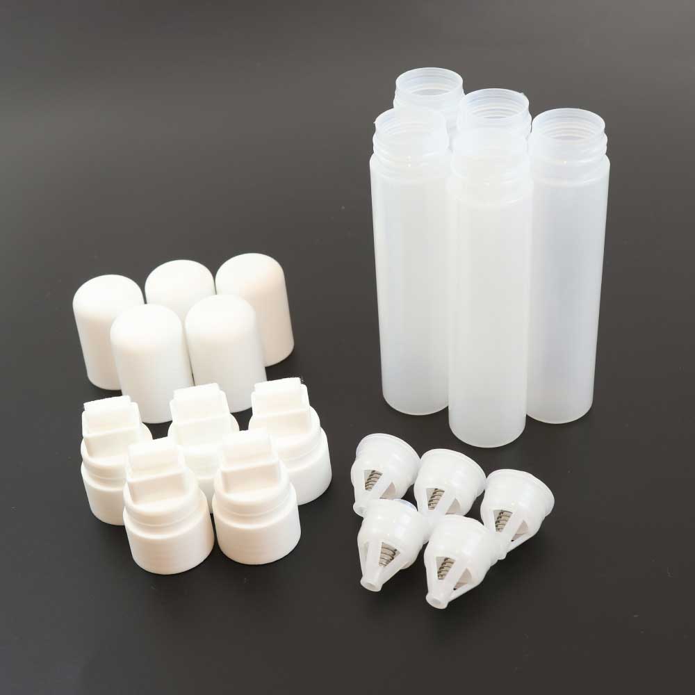 Pen-type container, valve system, wide nib type, 15mm, 5-piece set (PGY-PMB-15)