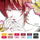 ZIGｸﾘｰﾝｶﾗｰﾘｱﾙﾌﾞﾗｯｼｭ×イツキ 12本セット (RB-6000AT/12V/AC01)