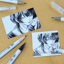 ZIGｸﾘｰﾝｶﾗｰﾘｱﾙﾌﾞﾗｯｼｭ×イツキ 6色セット (RB-6000AT/6V/AC01)