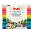 ZIG fabricolorツイン 24色セット (TC-4000A/24V)