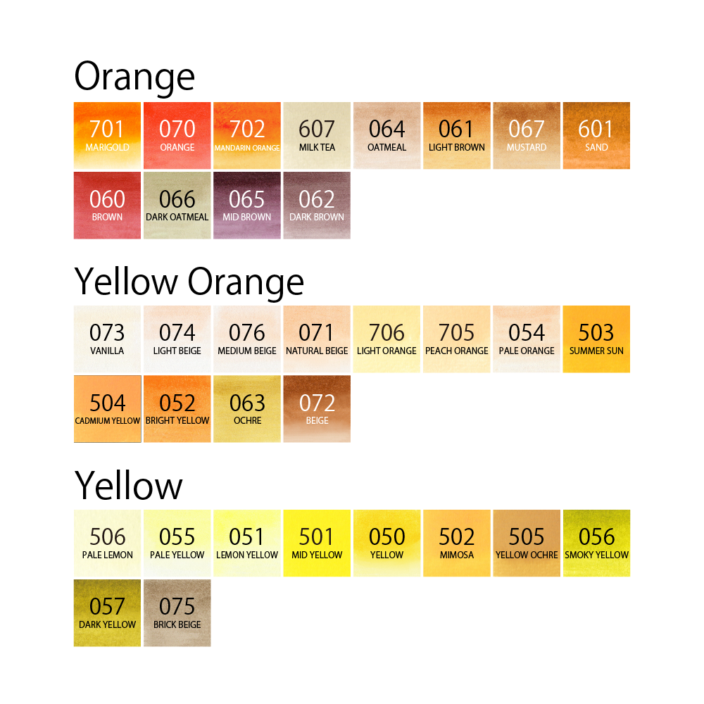 黄系】ZIG クリーンカラーリアルブラッシュ単品 (RB-6000AT) 黄系】ZIG クリーンカラーリアルブラッシュ単品 (RB-6000AT)