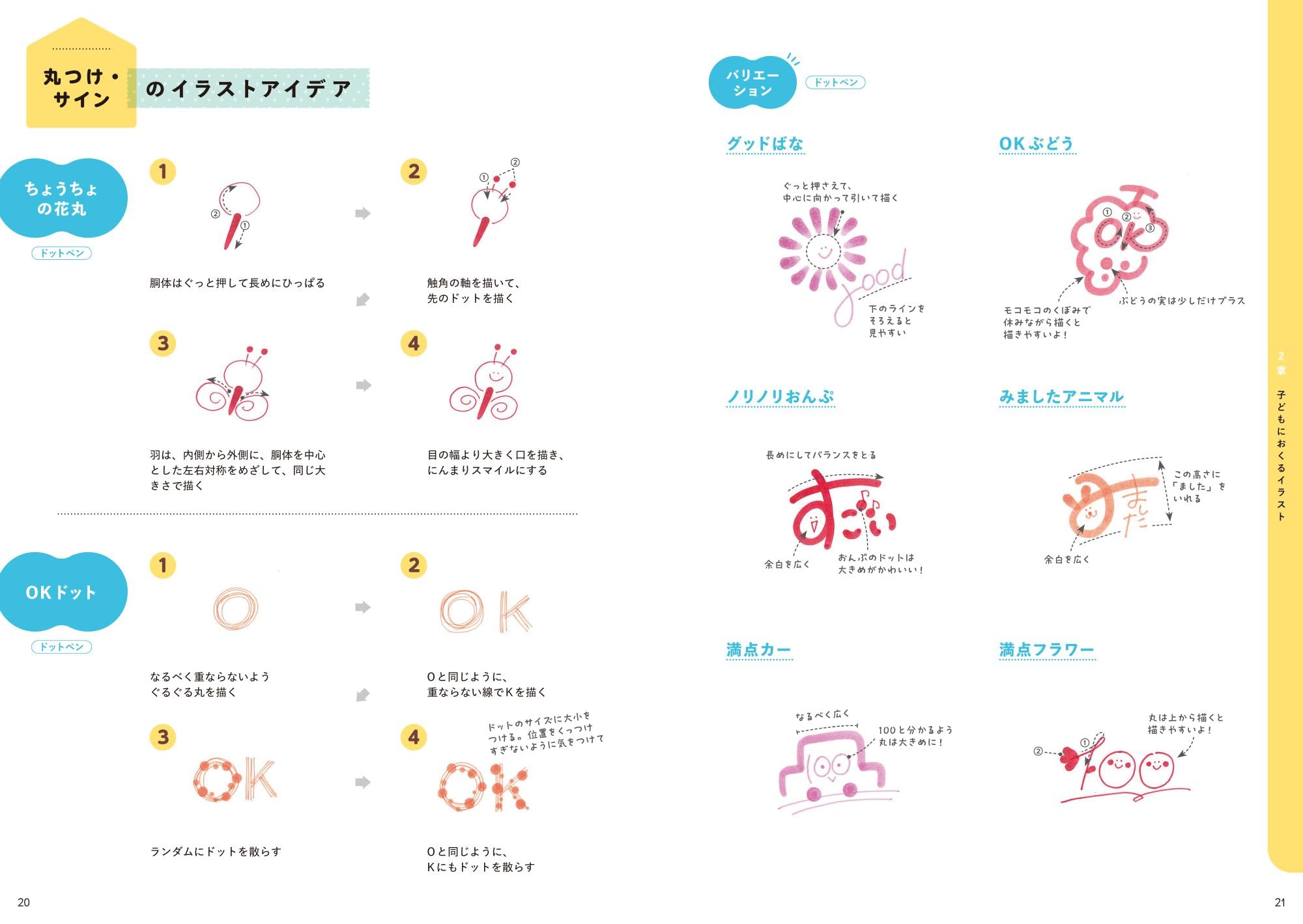 絵心&センスなしでOK! 親子で楽しむ子育てイラスト あゆあゆ著 ECF22-001