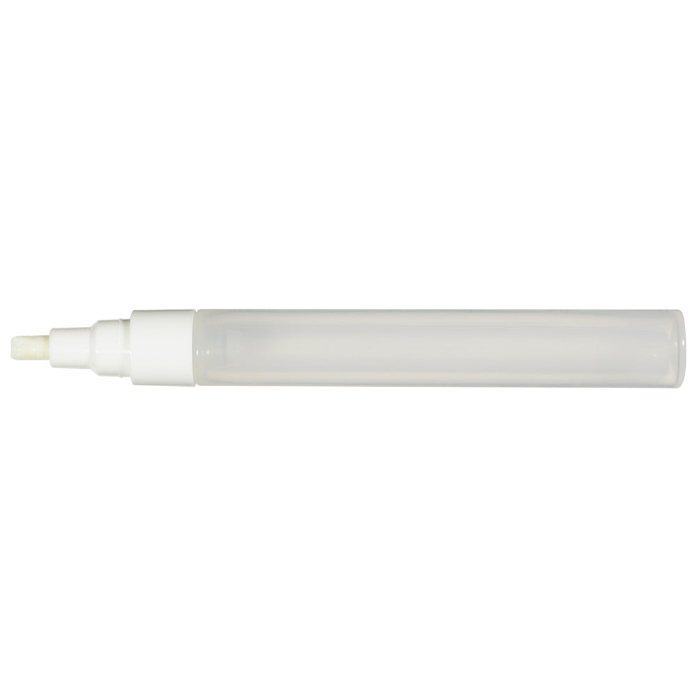 Pen-type container, valve-controlled, thick core, flat tip, set of 5 (PGY-PMA-FL)
