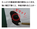 たっぷりの液で書いても破れにくい半紙 60枚入 (LA3-6)