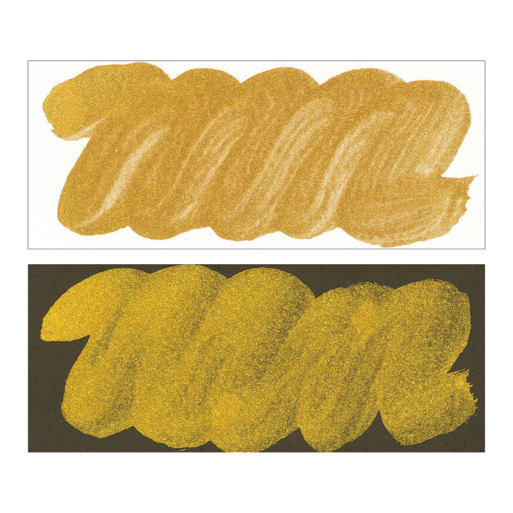 Pearl Calligraphy Ink - Gold Shimmer, Kneaded Sumi Ink 30g (BA303-3)