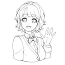 ZIG CARTOONIST MANGAKA BLACK3本セットⅡ (CNM/3VBK2)